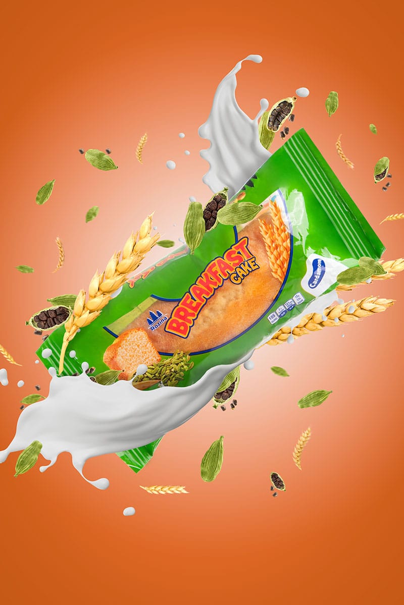 کیک صبحانه هل رزینا